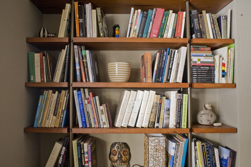Custom Oak Shelving